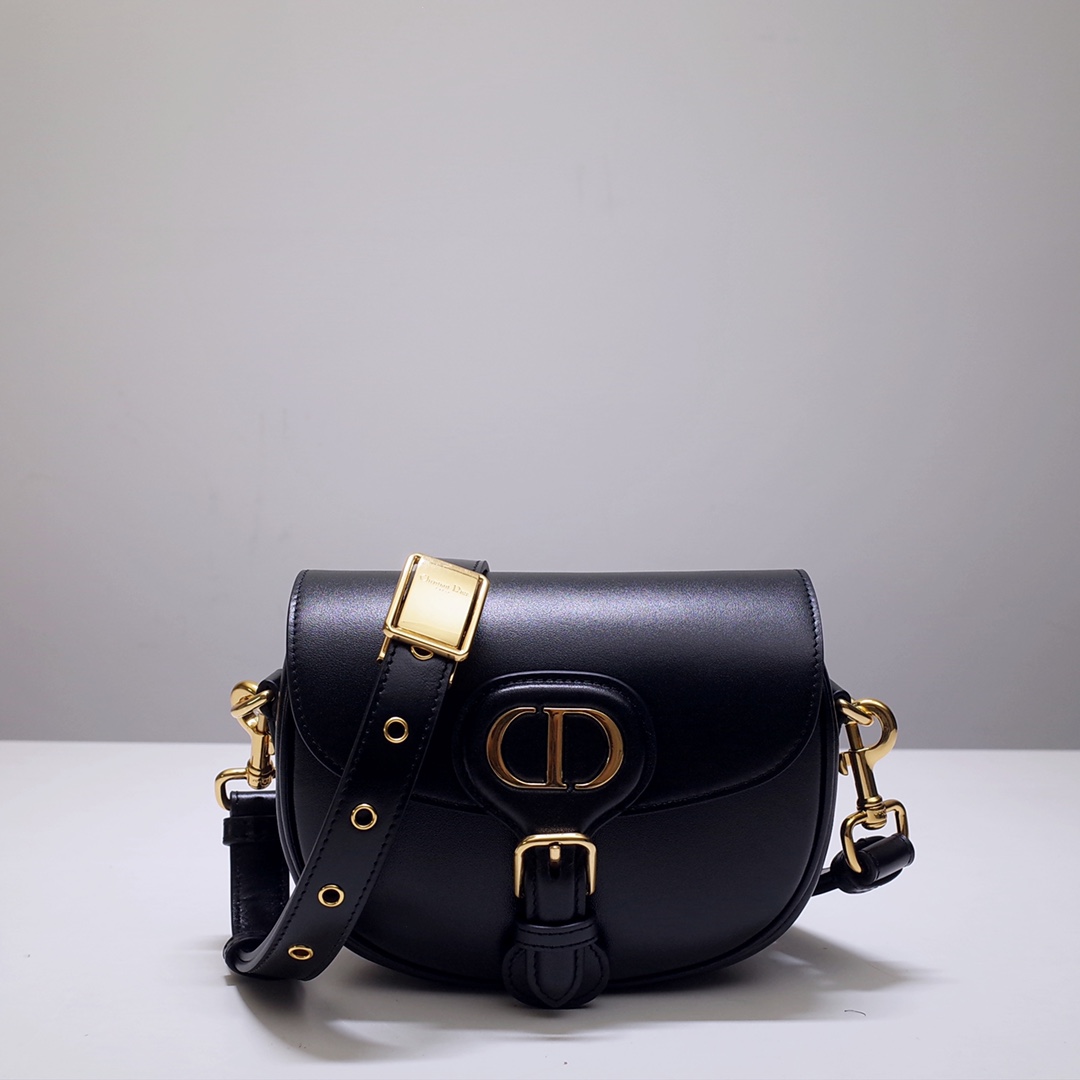 Mini Dior Bobby Bag Black Box Calfskin